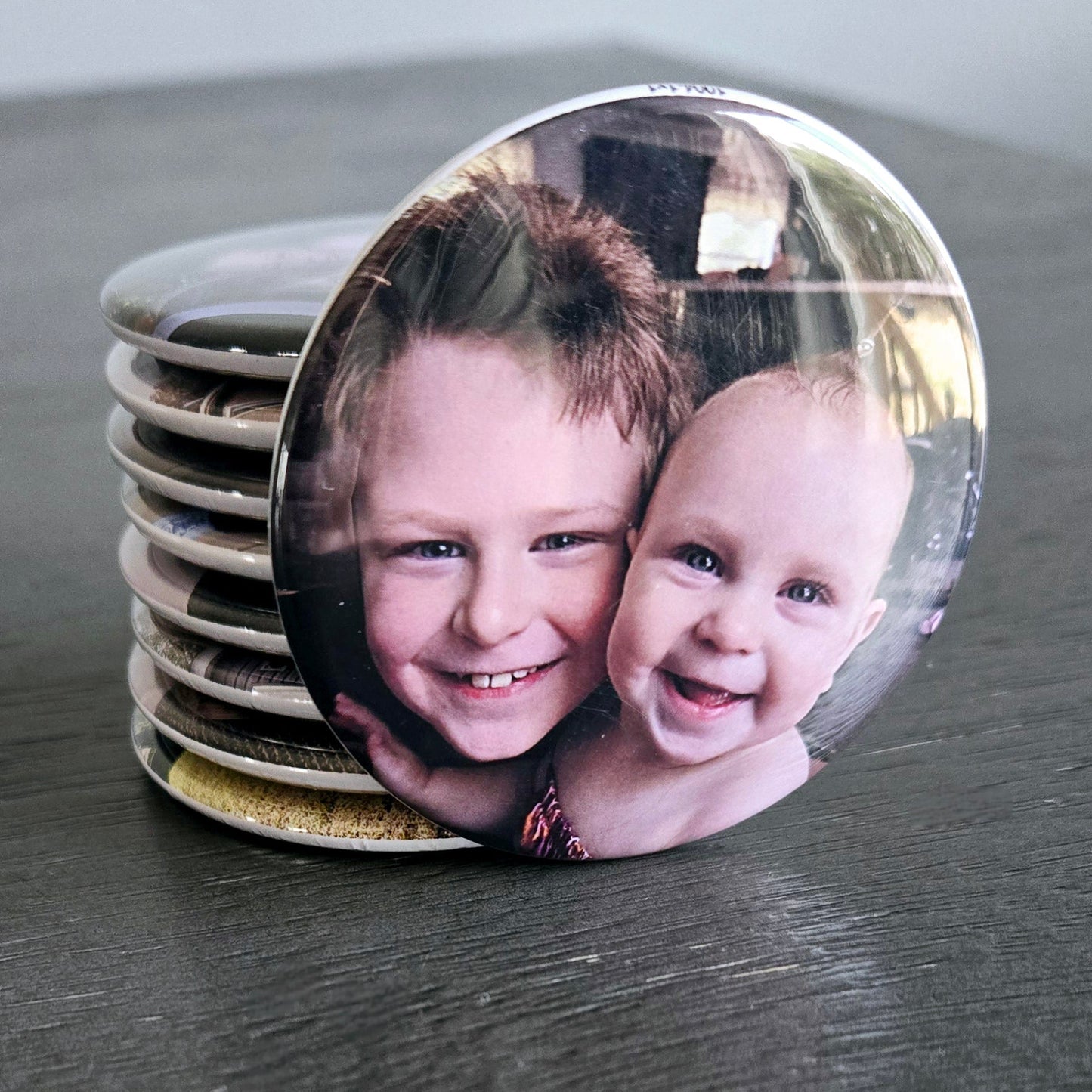 Round Custom Photo Magnets 2.25"