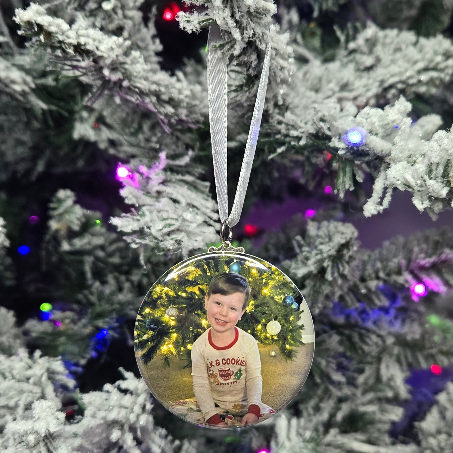 Custom Photo Christmas Ornaments