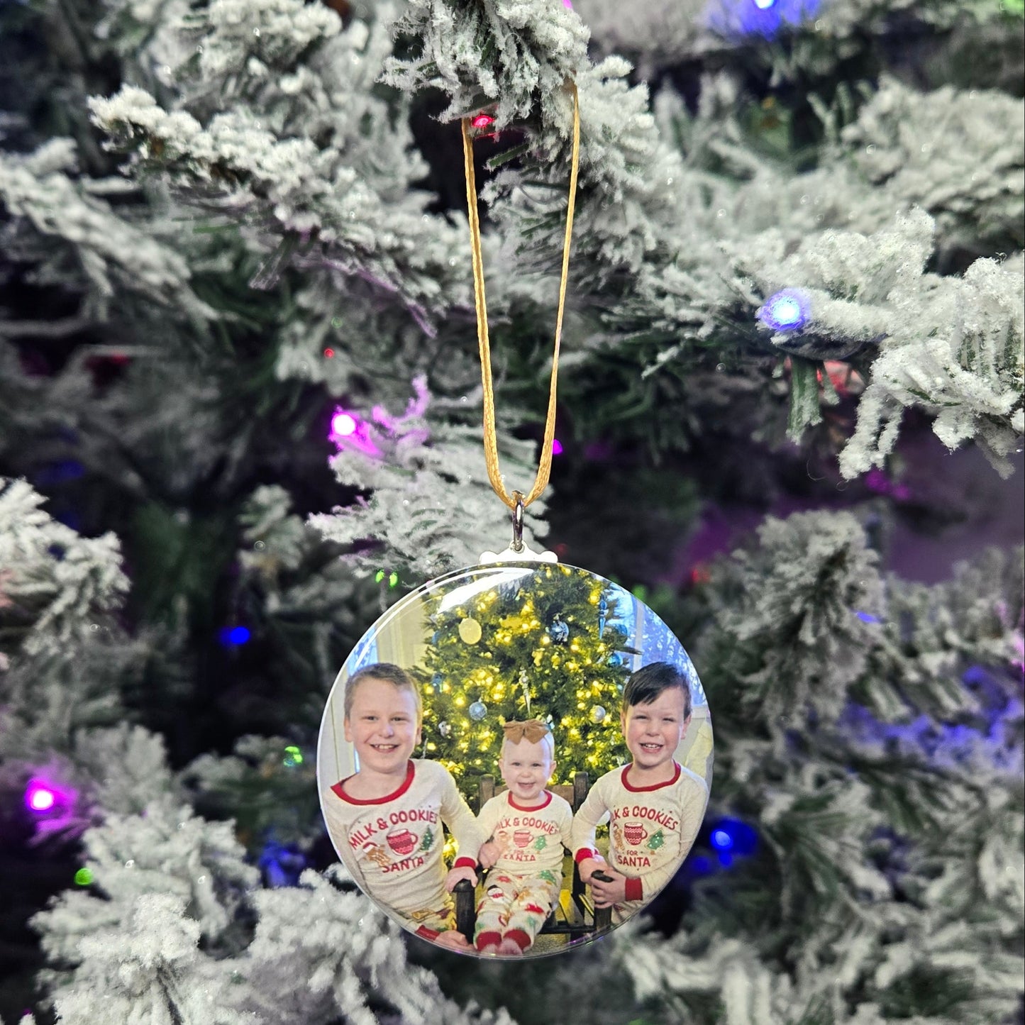 Custom Photo Christmas Ornaments