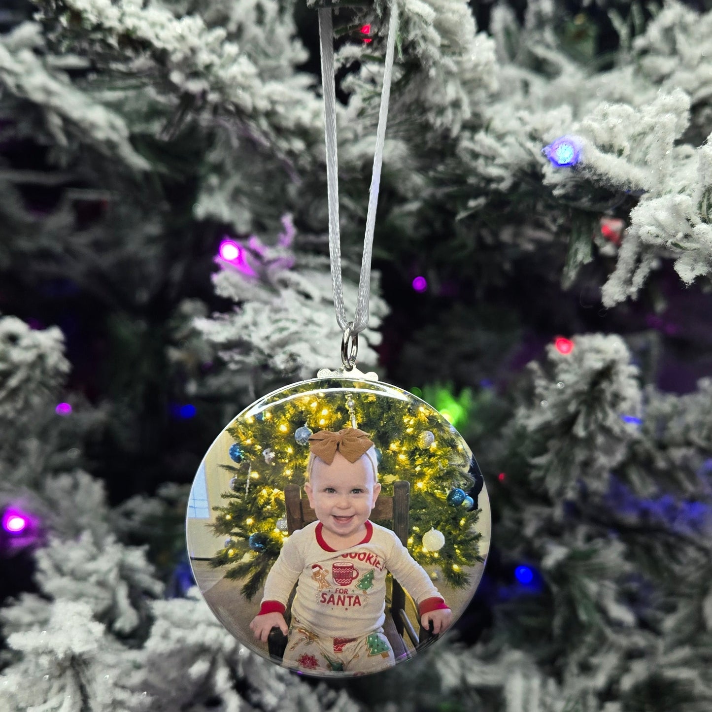 Custom Photo Christmas Ornaments