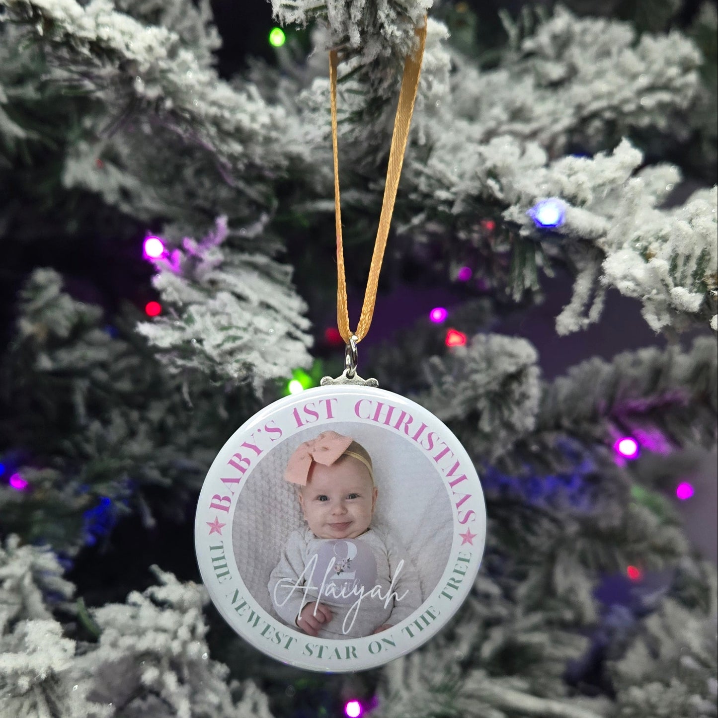 Baby's 1st Christmas Ornament