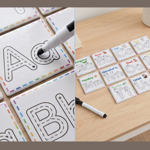 Dry Erase Alphabet Magnets