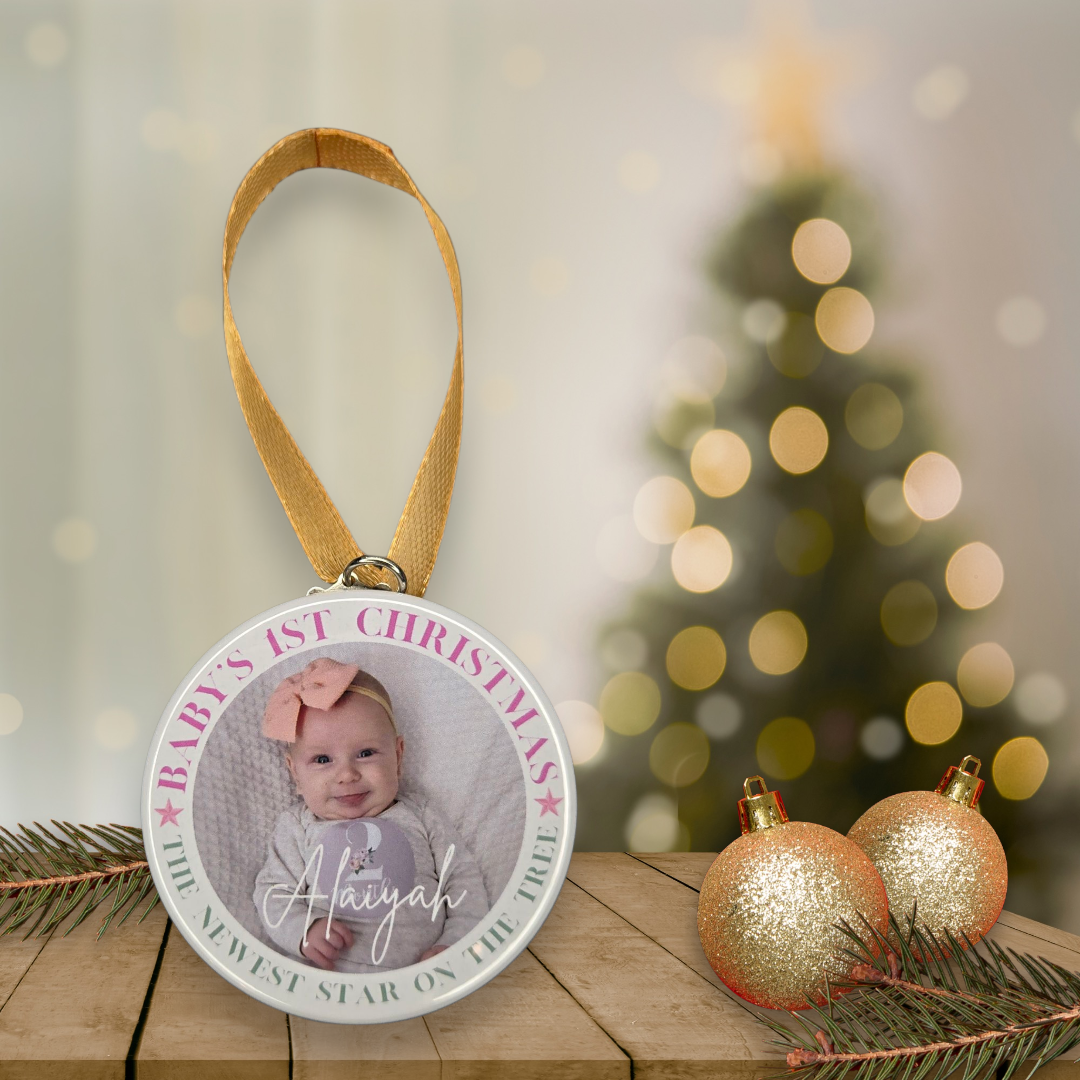 Baby's 1st Christmas Ornament