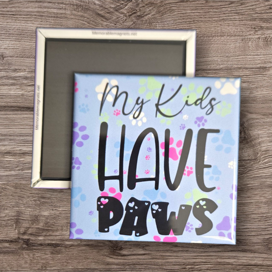 My kids have paws