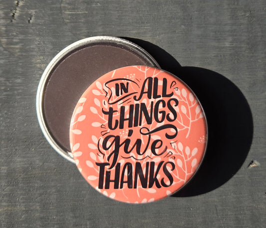 In all things give thanks