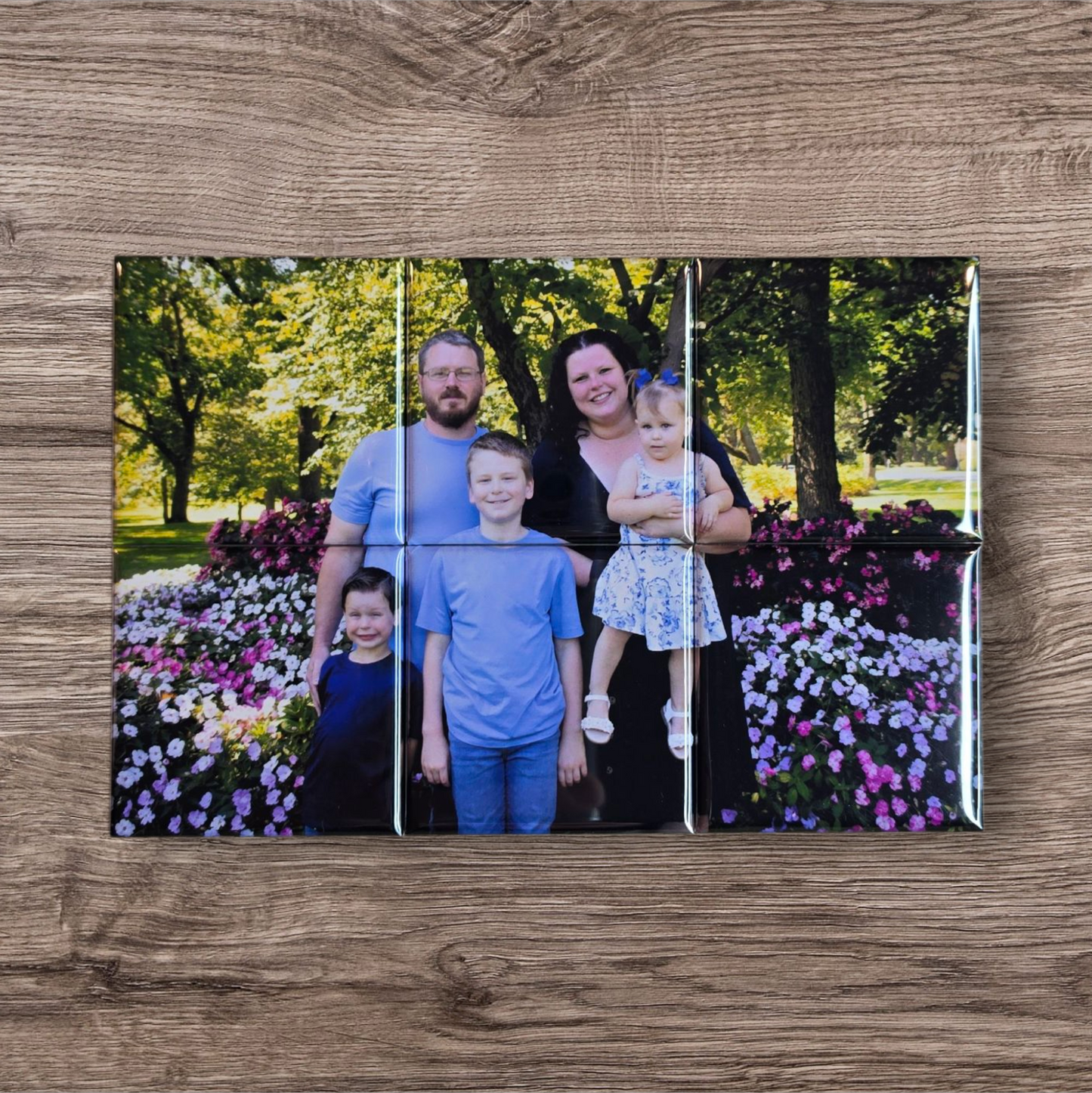 Square Custom Photo Magnet Puzzle