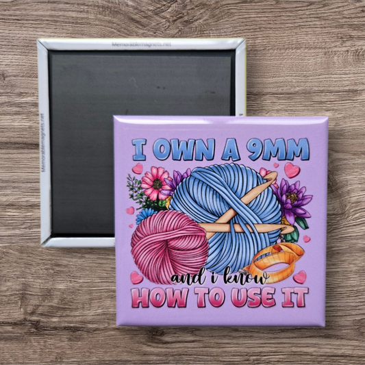 I own a 9mm and I know how to use it